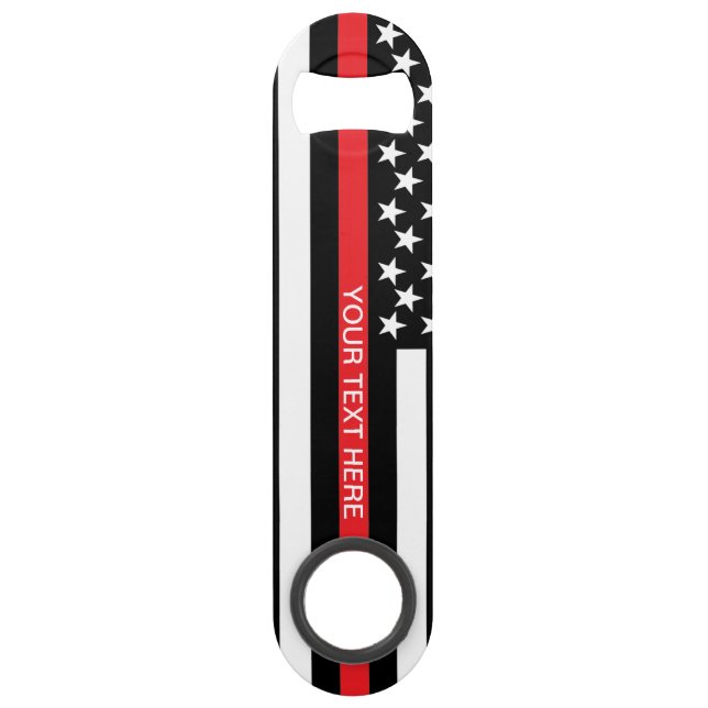 Thin Red Line Bottle Opener (Front)