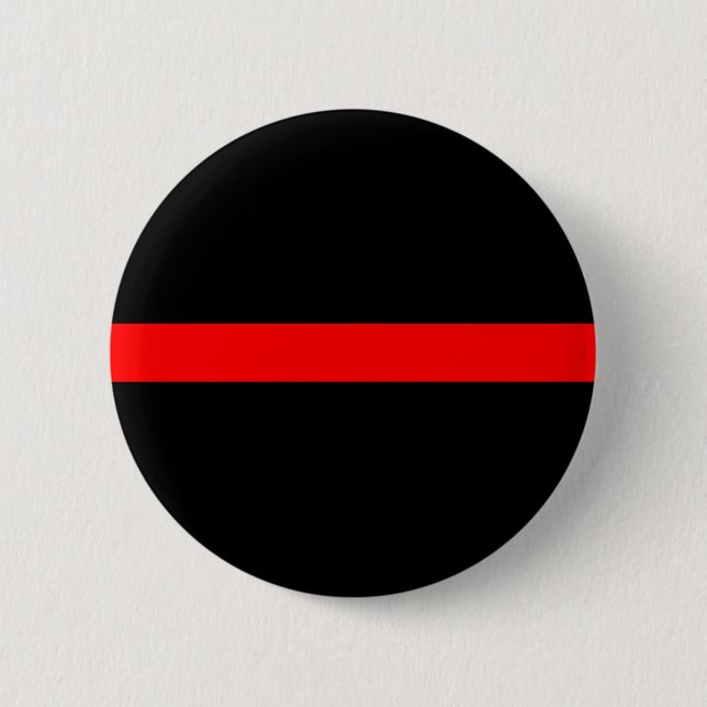 Thin Red Line Button (Front)