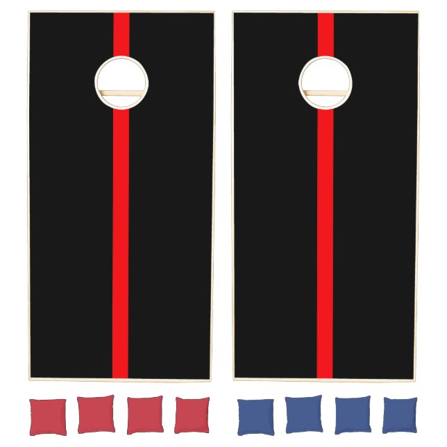 Thin Red Line Corn hole Set Firefighters (Set)