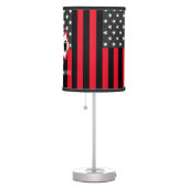 Thin Red Line, Fire Fighter Table Lamp (Right)