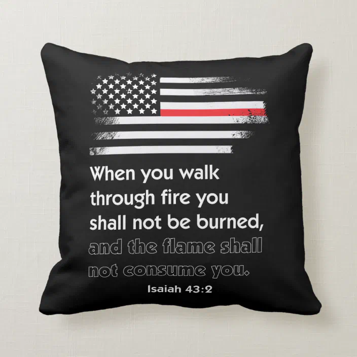 Multicolor Funny Great Firefighters Gifts This Is How I Roll Firefighter Throw Pillow 16x16 
