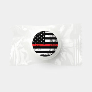 Thin Red Line Firefighter Life Savers Mints Candy