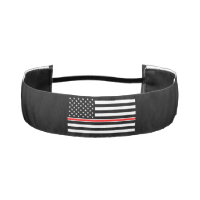 Thin Red Line Flag: Firefighter Hero Memorial