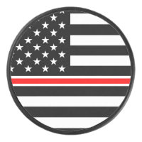 Thin Red Line Flag: Firefighter Hero Memorial