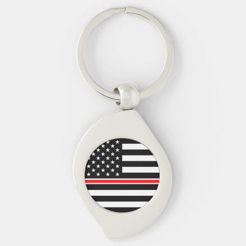 Thin Red Line Flag: Firefighter Hero Memorial