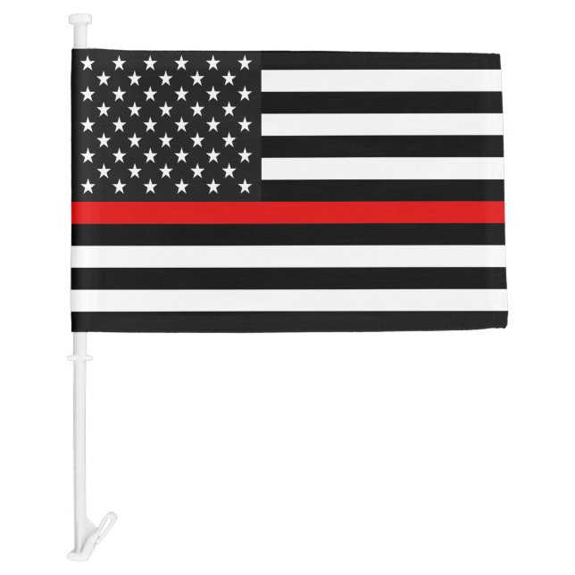 Thin Red Line Flag of the USA (Front)