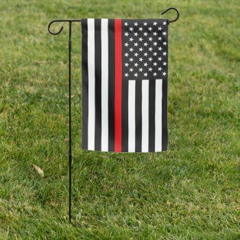 Thin Red Line Flag Of The Usa by JerryLambert at Zazzle