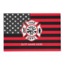 Thin Red Line Flag Placemat