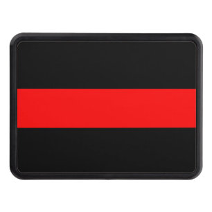 Thin Red Line Hitch Cover