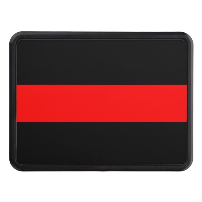 Thin Red Line Hitch Cover (Front)