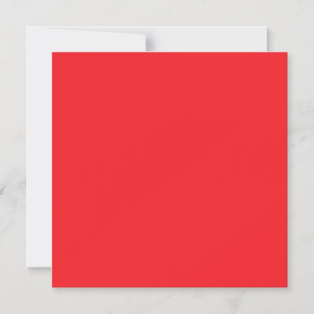 Thin Red Magnetic Card (Front)