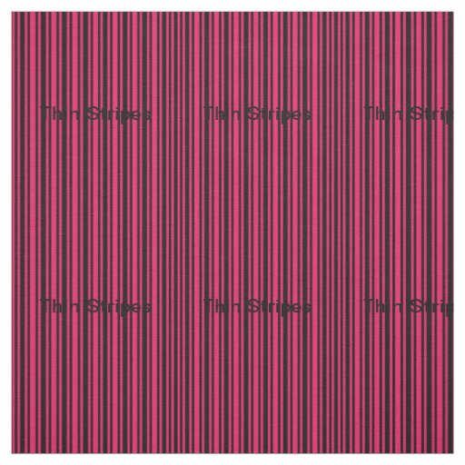 Thin Stripe Zone Fabric
