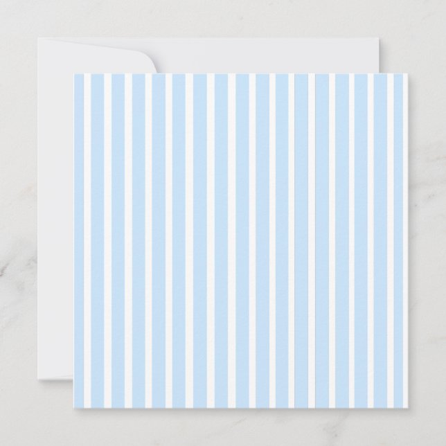 Thin Stripes Greeting Card (Front)