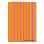 Thin Stripes Orange (Front)