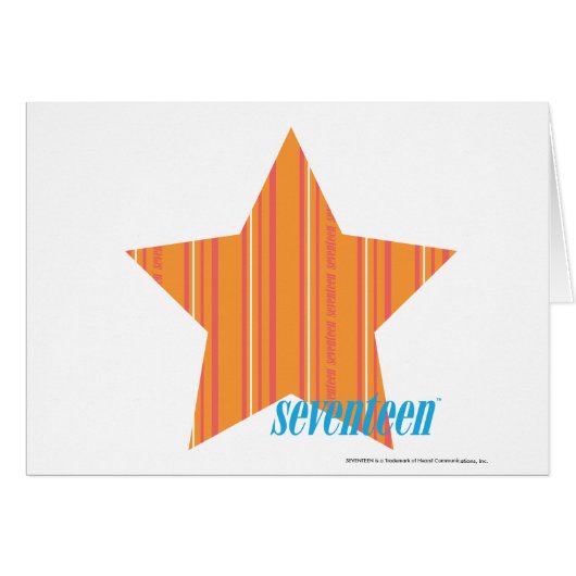 Thin Stripes Orange 4 Cards (Front Horizontal)