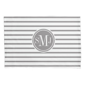 Thin Stripes Pattern Monogrammed