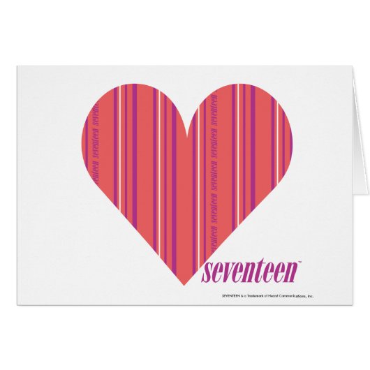 Thin Stripes Pink 3 Cards (Front Horizontal)
