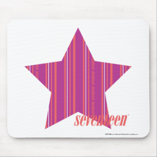 Thin Stripes Purple 3 Mouse Pad