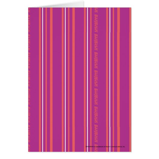 Thin Stripes Purple Cards (Front)