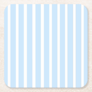 Thin Stripes Square Paper Coaster