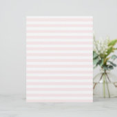 Thin Stripes - White and Pale Pink (Standing Front)