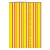 Thin Stripes Yellow (Front)