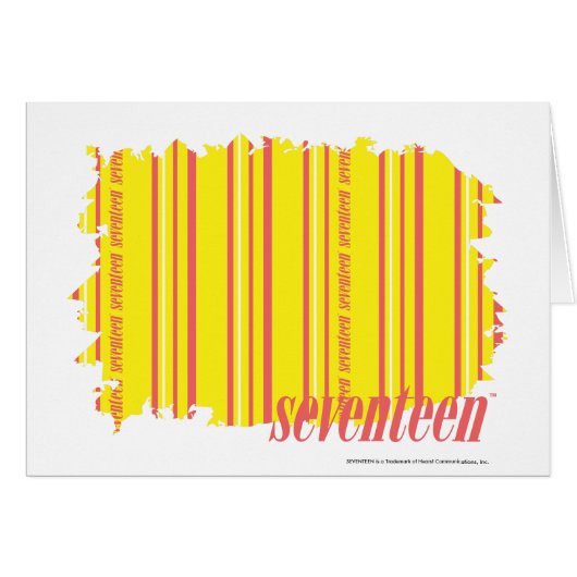 Thin Stripes Yellow 2 Cards (Front Horizontal)