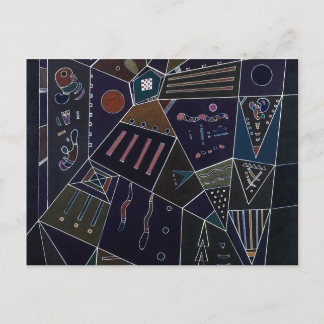 Thin Threads, 1943 by Wassily Kandinsky Postcard (Front)