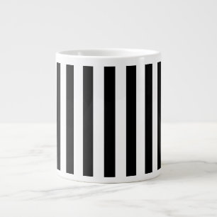 Thin Vertical Stripes Jumbo Mug