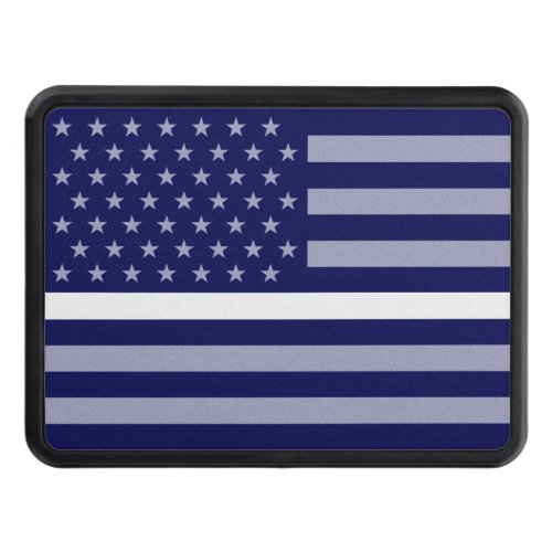 Thin White Line DocNurseEMS Flag Hitch Cover