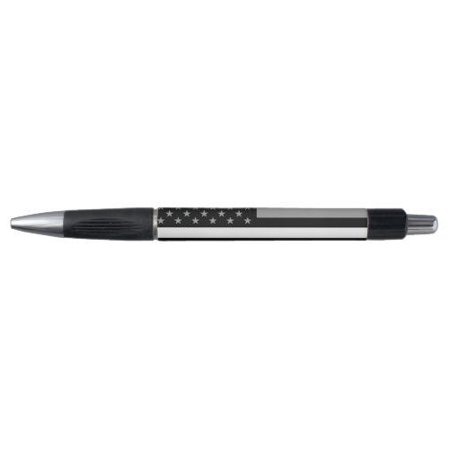 Thin White Line  Flag EMT EMS Paramedic Pen