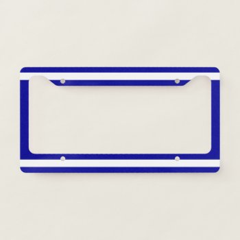 Thin White Line License Plate Frame by ThinBlueLineDesign at Zazzle