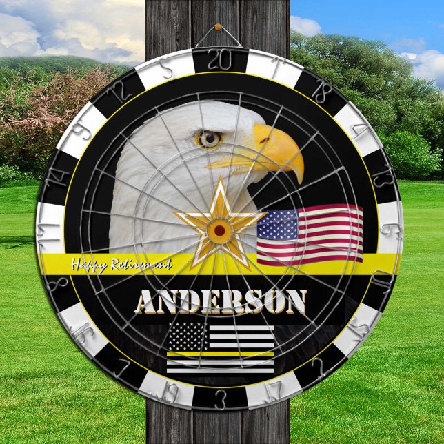 Thin Yellow Line, American Flag, Dispatchers / USA Dart Board (Creator Uploaded)