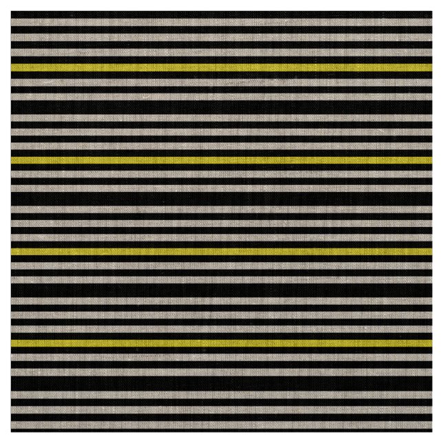 Thin Yellow Line Dispatchers Flag Fabric (Swatch)