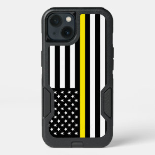 Thin Yellow Line Dispatchers Flag iPhone 13 Case