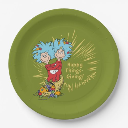 Thing 1 Thing 2 Happy Things_Giving Paper Plates