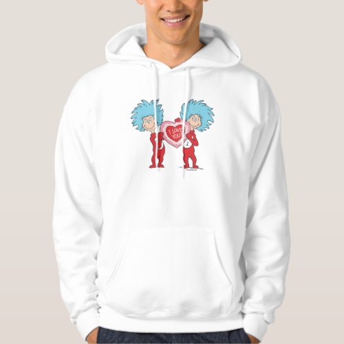 Thing 1 Thing 2 I Love You Hoodie