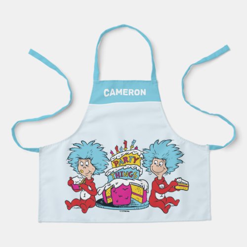 Thing 1 Thing 2 Party Things Apron