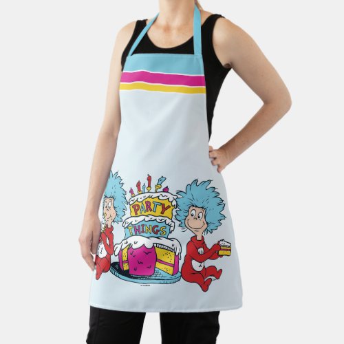 Thing 1 Thing 2 Party Things Apron