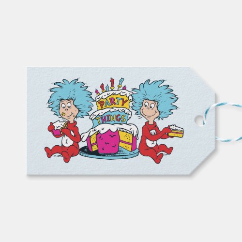 Thing 1 Thing 2 Party Things Gift Tags