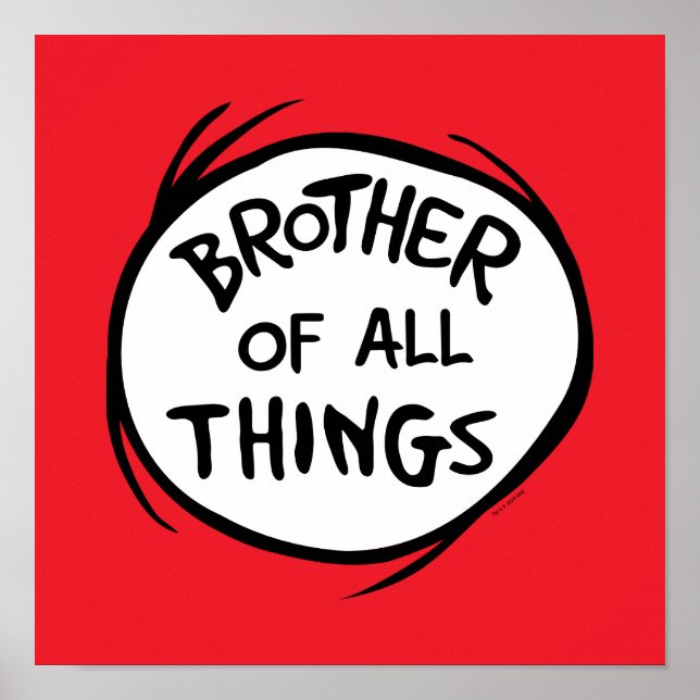 Thing One Thing Two - Brother of all Things Poster (Front)