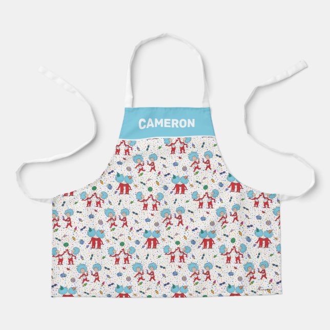Thing One Thing Two Celebration Pattern Apron (Front)