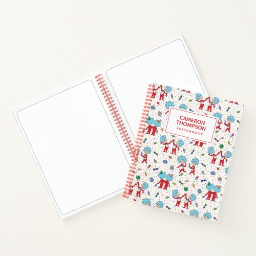 Thing One Thing Two Celebration Pattern Notebook
