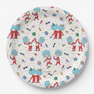 Thing One Thing Two Celebration Pattern Paper Plates