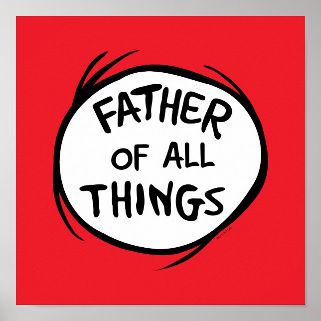 Thing One Thing Two - Father of all Things Poster (Front)
