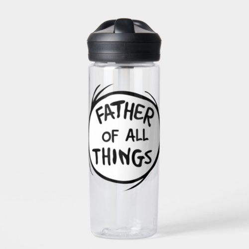 Thing One Thing Two _ Father of all Things Water Bottle