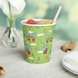Thing One Thing Two Flying Kite Things Pattern Paper Cups
