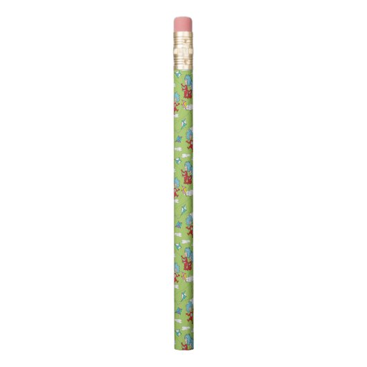 Thing One Thing Two Flying Kite Things Pattern Pencil (Vertical)