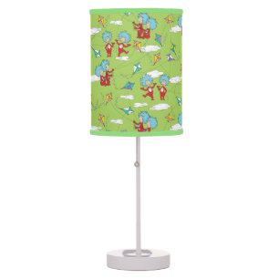 Thing One Thing Two Flying Kite Things Pattern Table Lamp