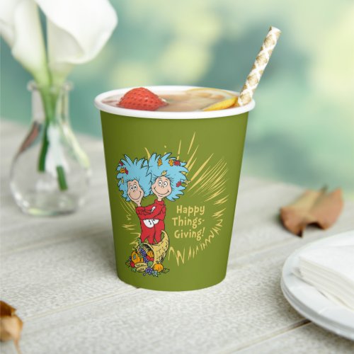 Thing One Thing Two Happy Things_Giving Paper Cups